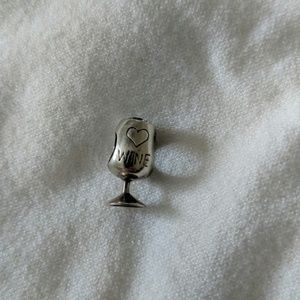 Pandora Wine Glass Charm